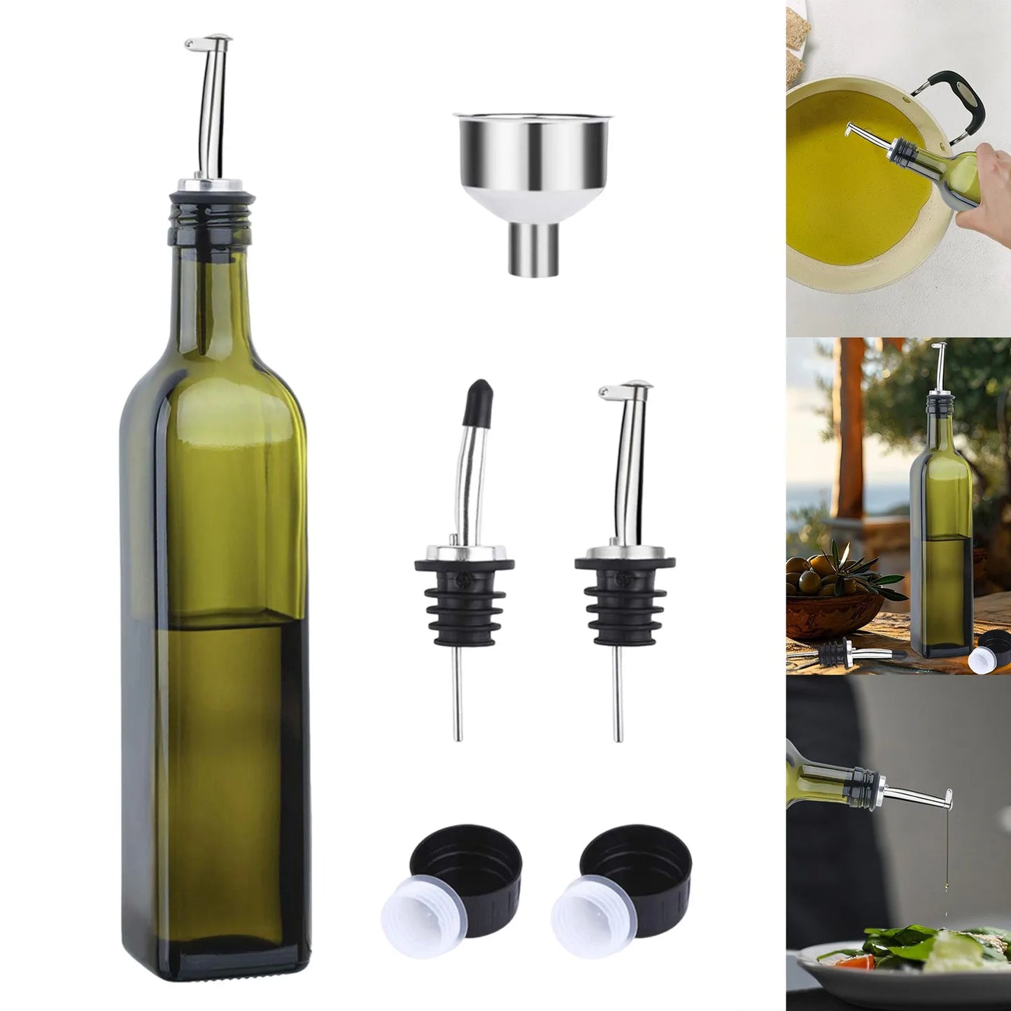 Olive Oil & Vinegar Cruet