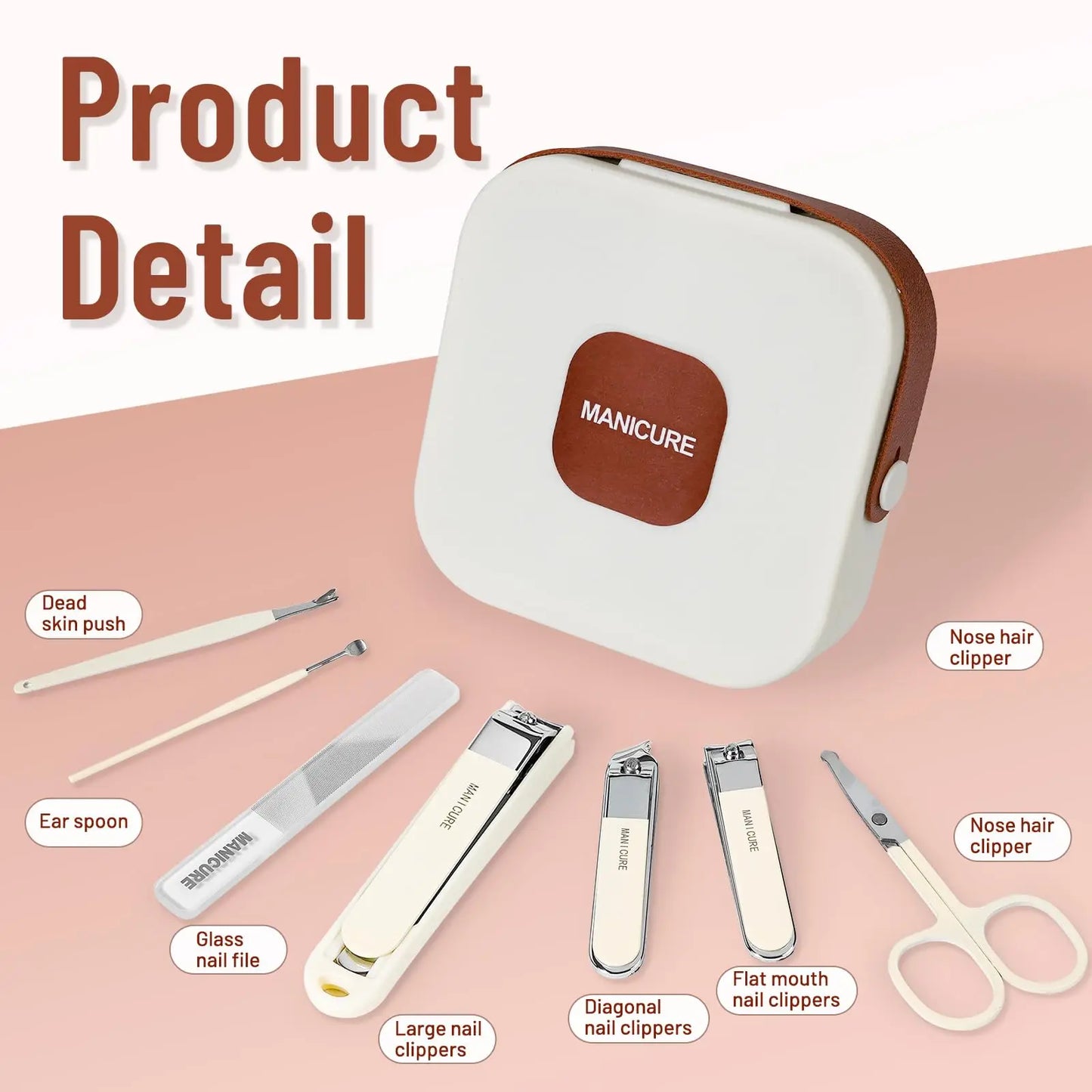 Anti-Splash Nail Clipper Set