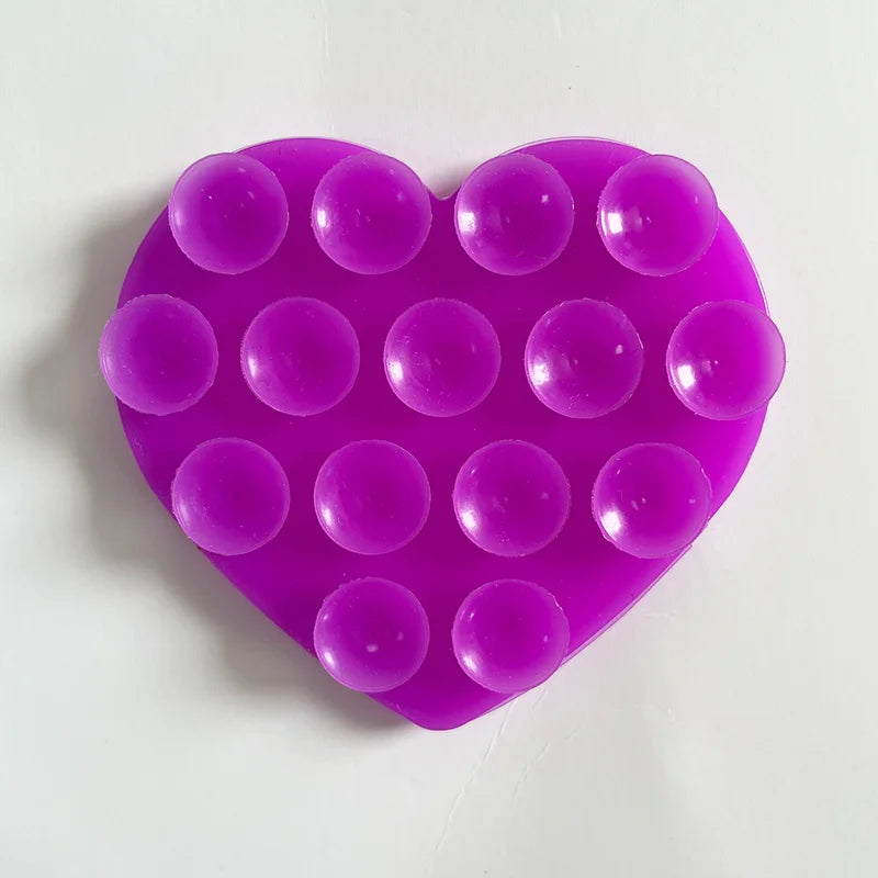 TUNEDEE Heart Shaped Phone Suction Holder
