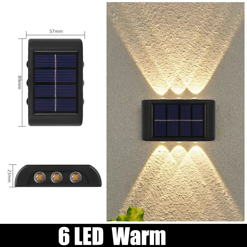 Solar Outdoor LED Wall Lights
