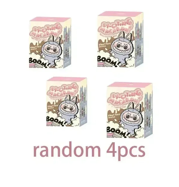 Labubu Have A Seat Flocking Keychain