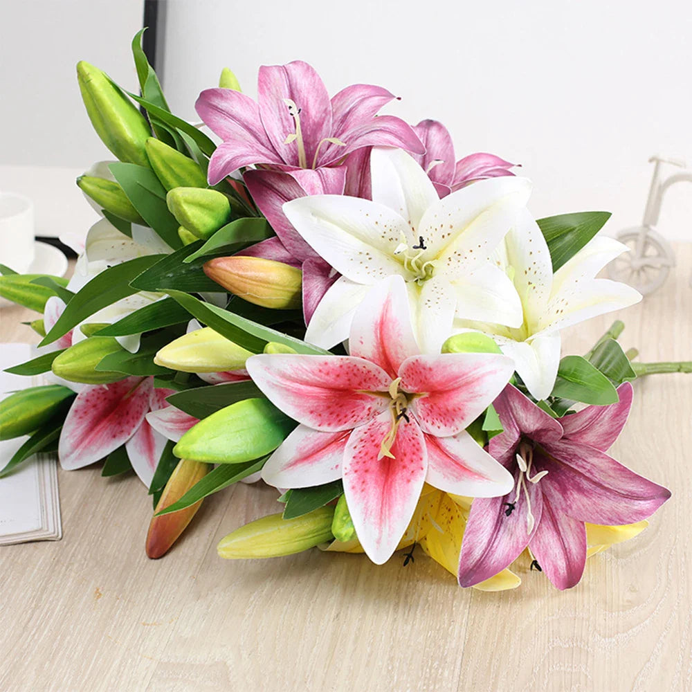 3D Printed Lily Flowers
