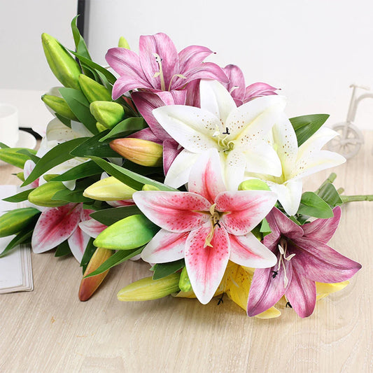 3D Printed Lily Flowers