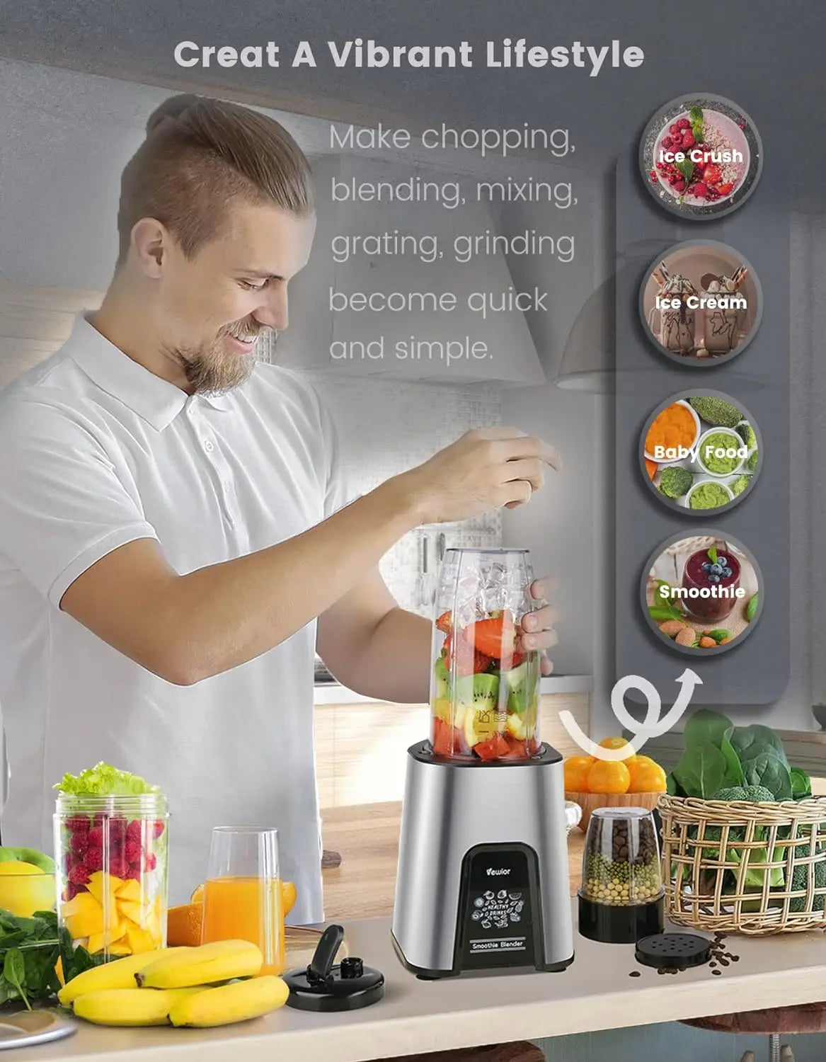 Portable Blender for Daily Use