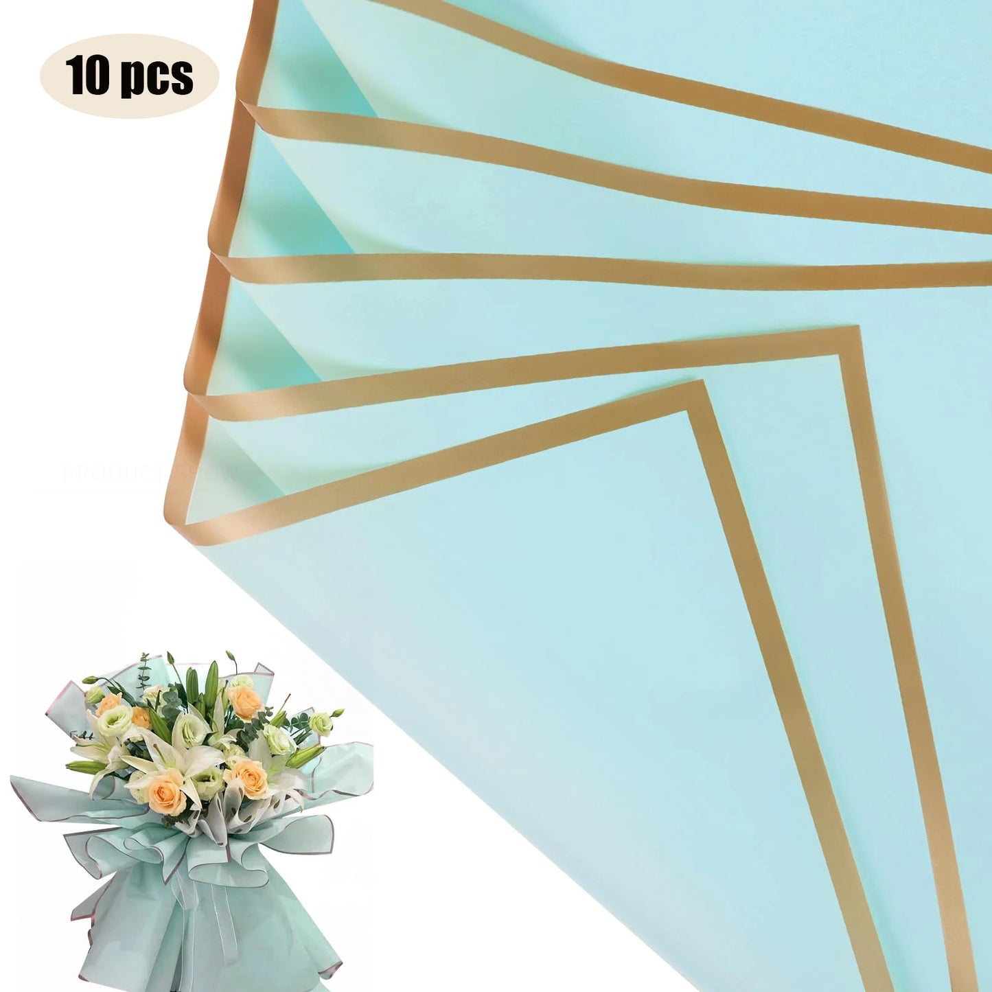 Flower Wrapping Paper Sheets