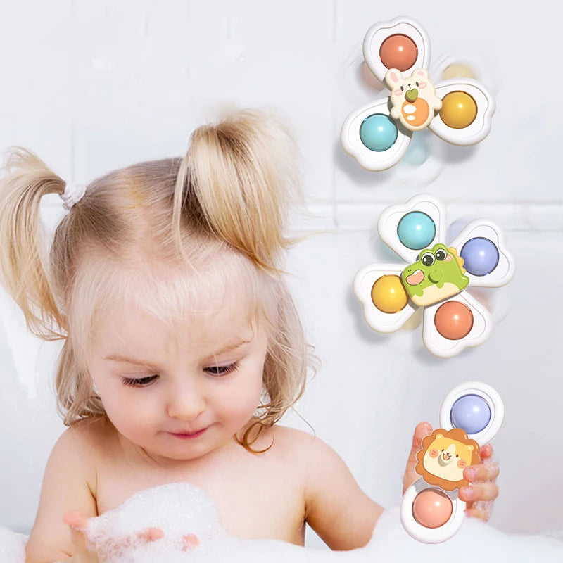 3-in-1 Baby Spinning Toy