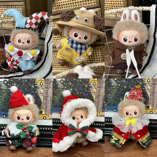 Labubu Christmas Strap Pants Set