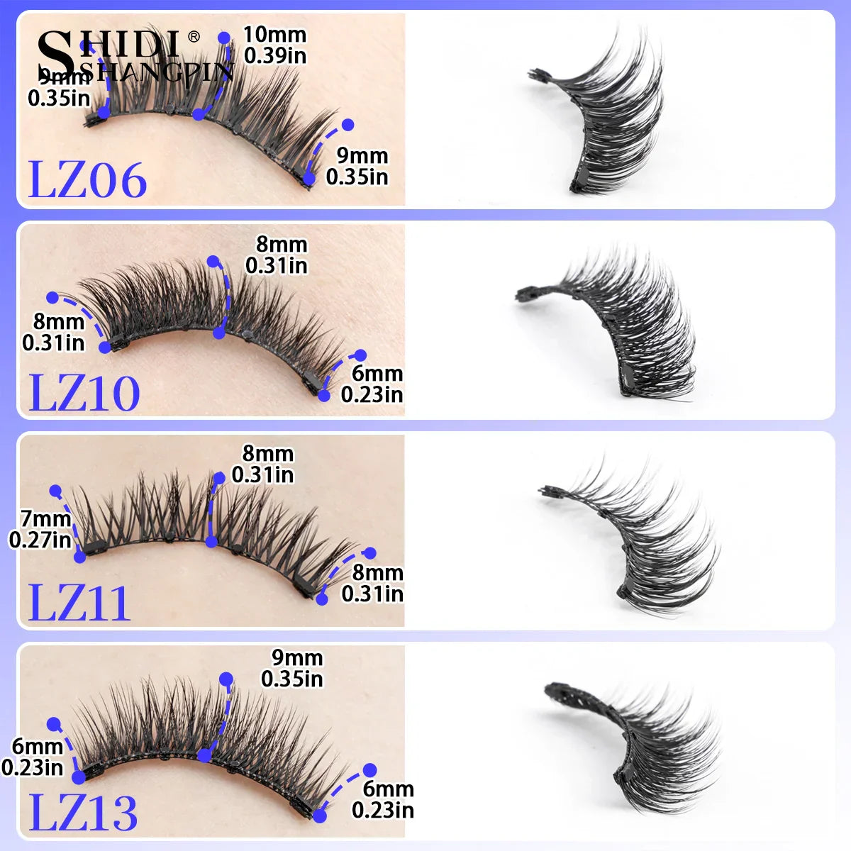 3D Mink Magnetic Eyelashes