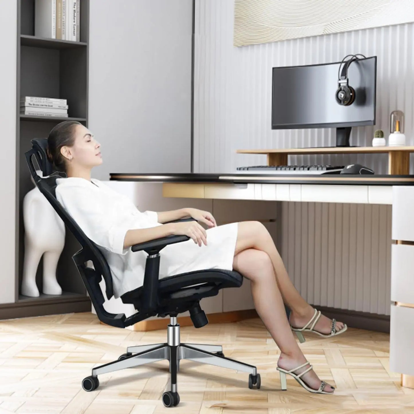 Ergonomic Mesh High-Back Chair