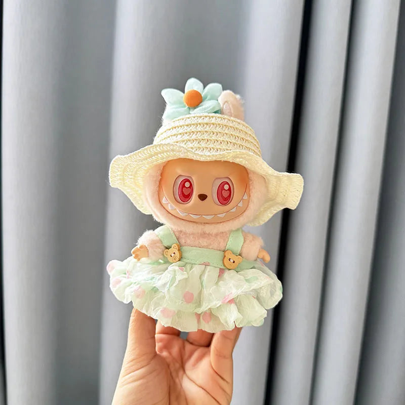 Labubu Idol Strawberry Outfit