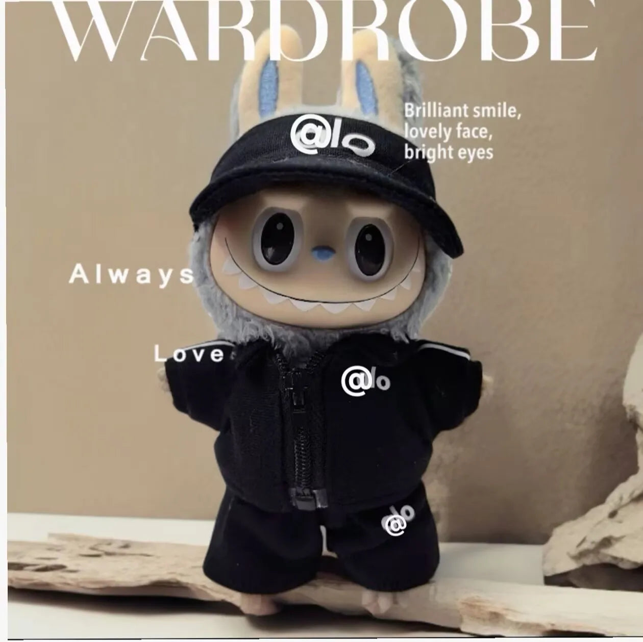 POP MART Labubu Doll 17cm Designer Outfit Set