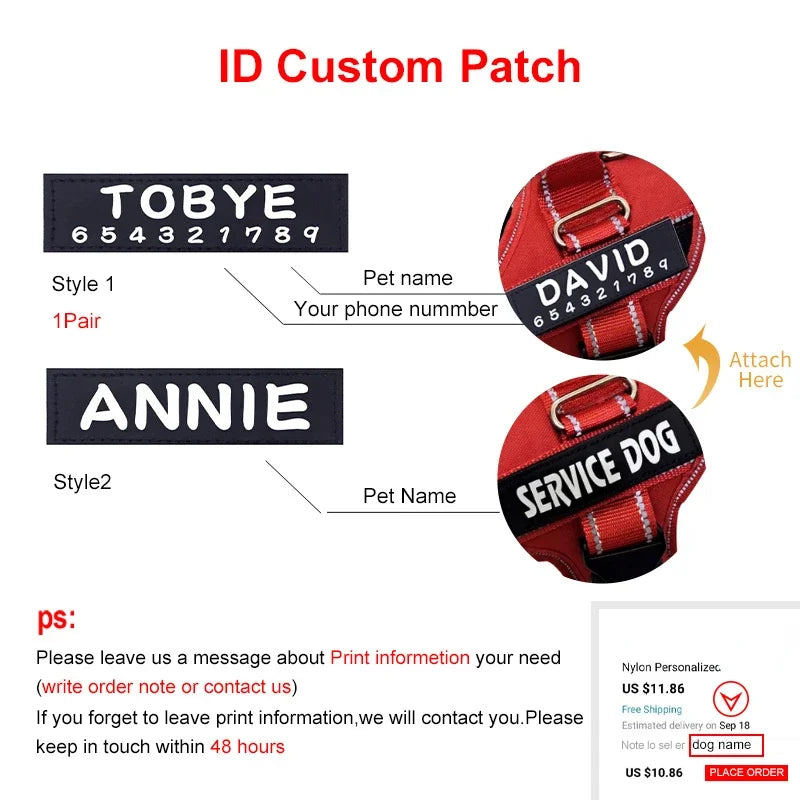 Personalized Reflective No-Pull Harness          Ask ChatGPT