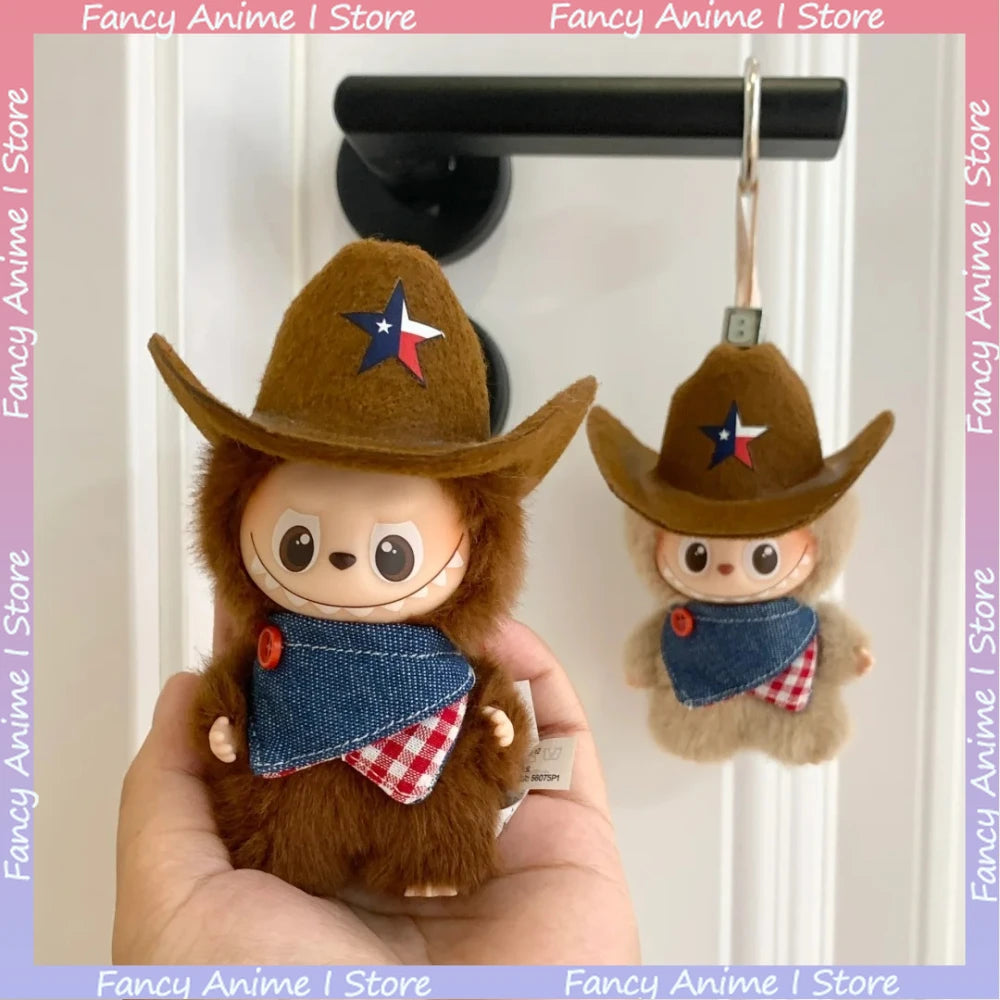 MINISO Labubu Cowboy Clothes Outfit Set