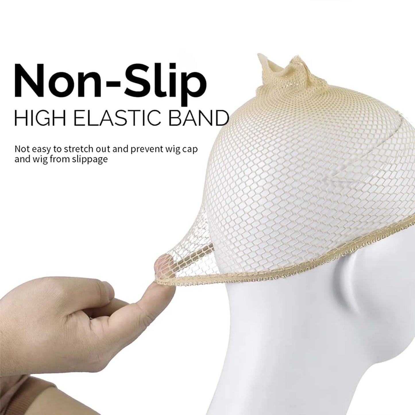 Stretchable Mesh Wig Cap Set