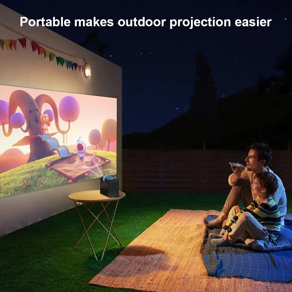 HONGTOP Mini 4K Projector