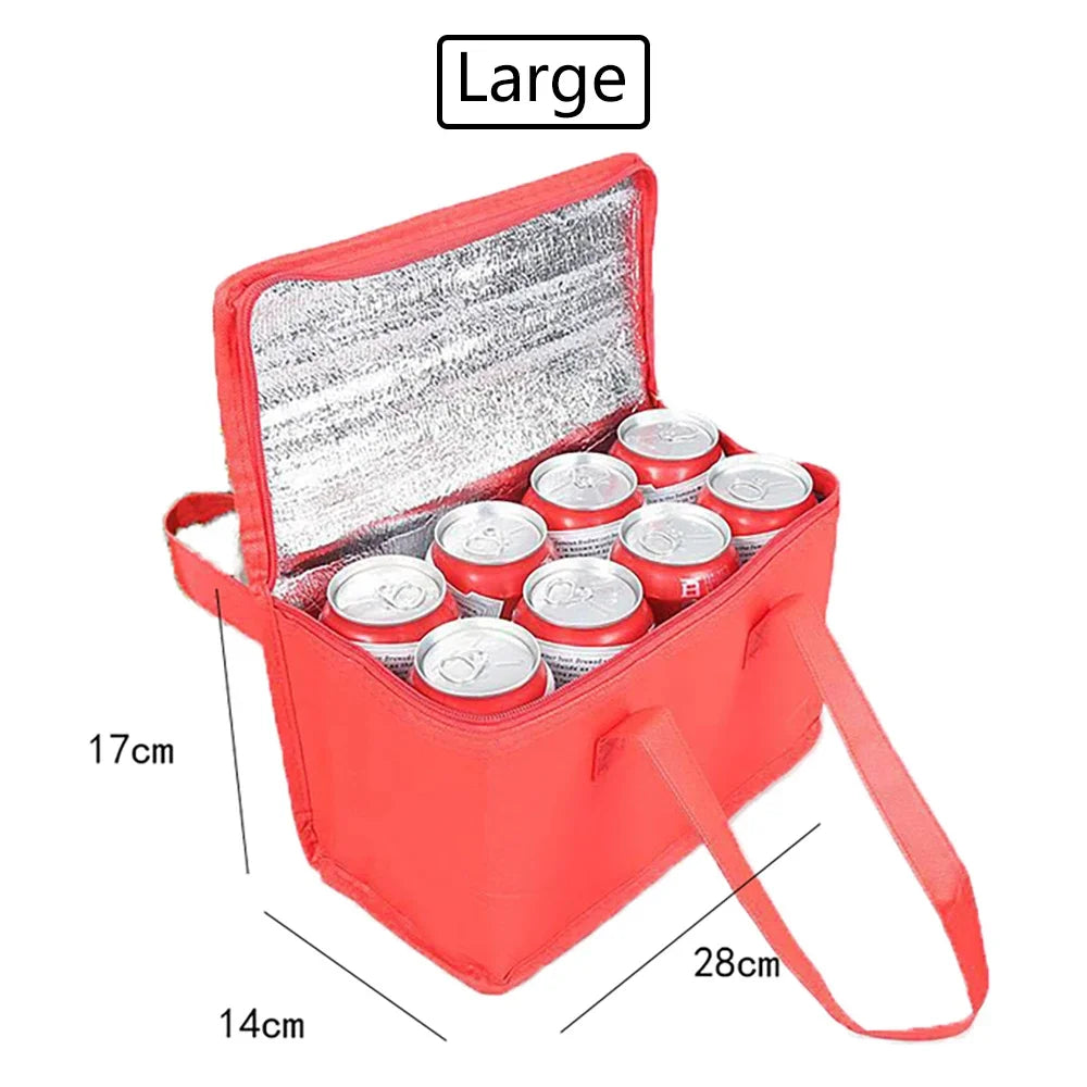 Portable Folding Insulated Cooler Bag