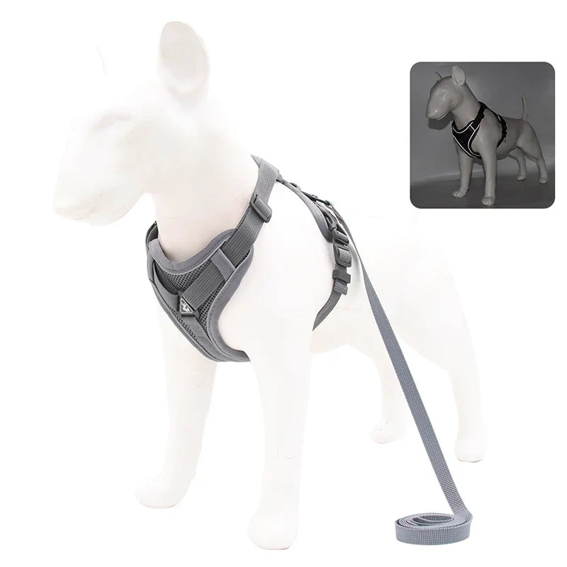 No Pull Reflective Dog Harness