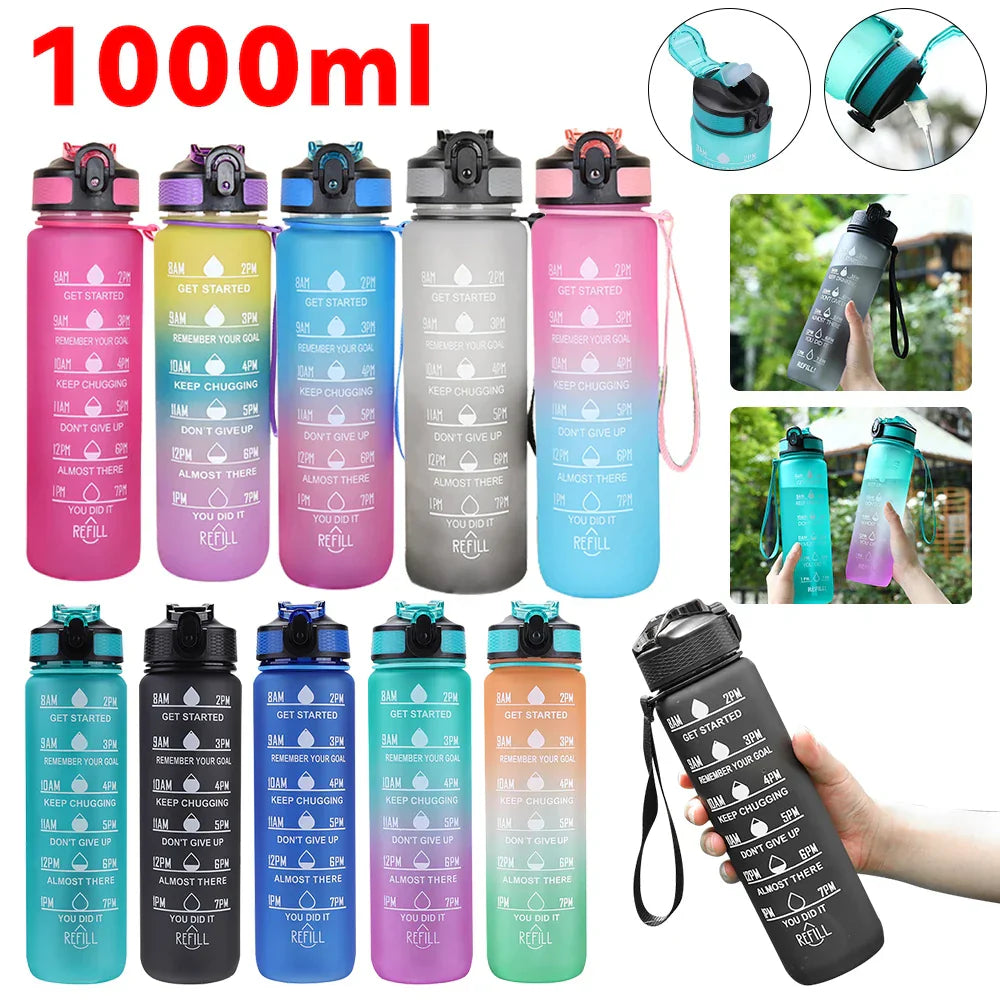 1L Water Bottle for Outdoor Travel