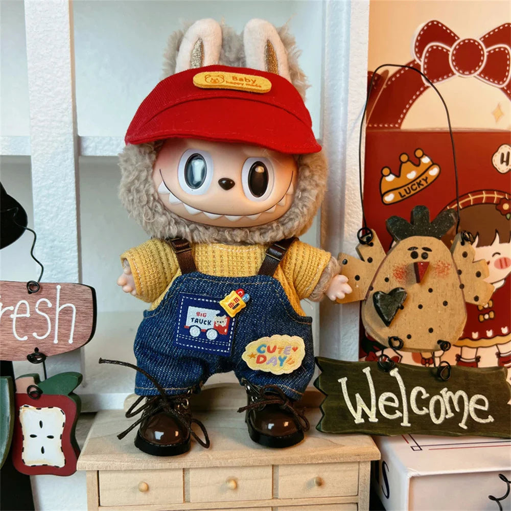Labubu 17cm Mini Doll Outfits