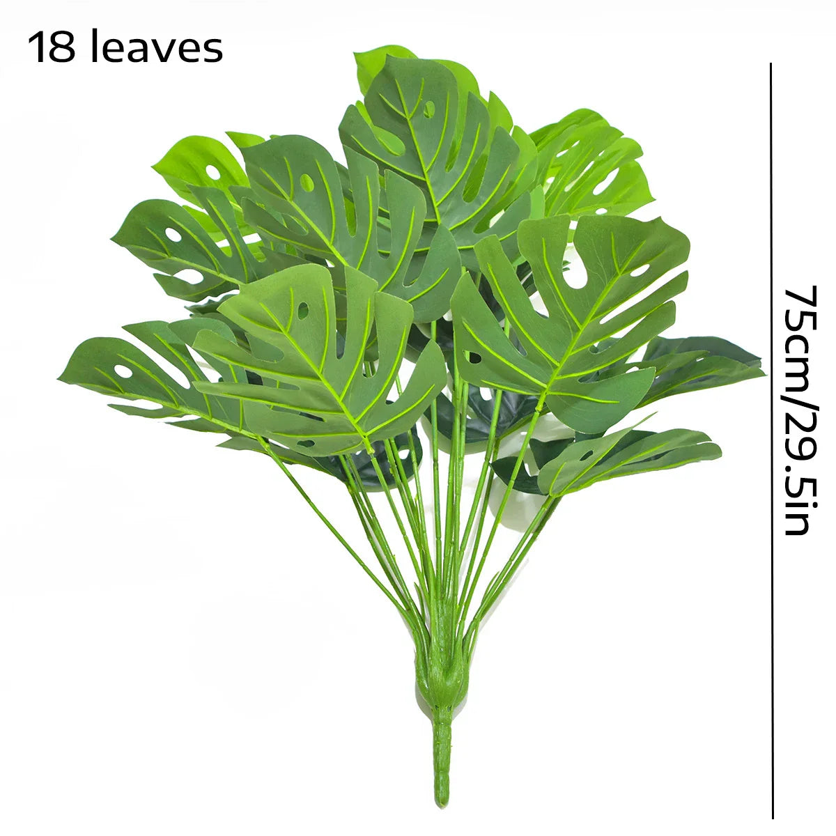 Artificial Monstera Green Plant