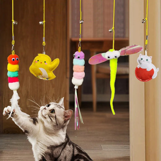 Hanging Door Cat Toy