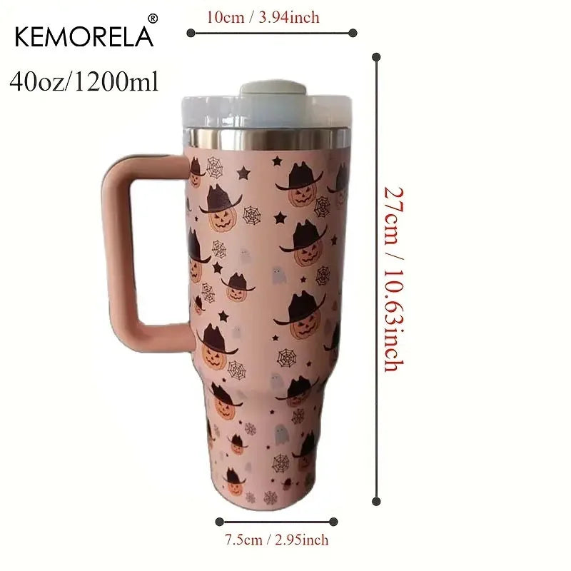 KEMORELA Halloween 40oz Stainless Steel Cup