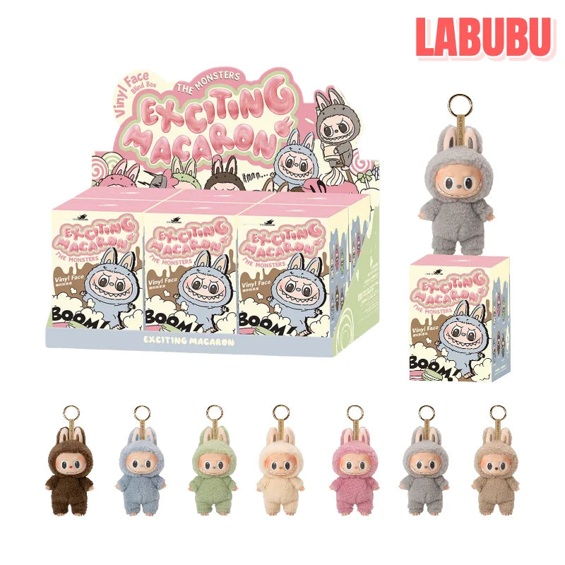 Labubu V1–V3 Macaron Pendant Doll
