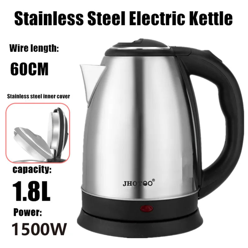 JHOTOO 1.8L Stainless Steel Kettle