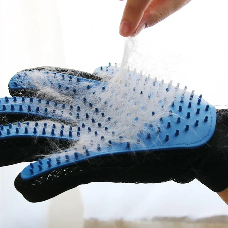 Pet Grooming Deshedding Hair Glove