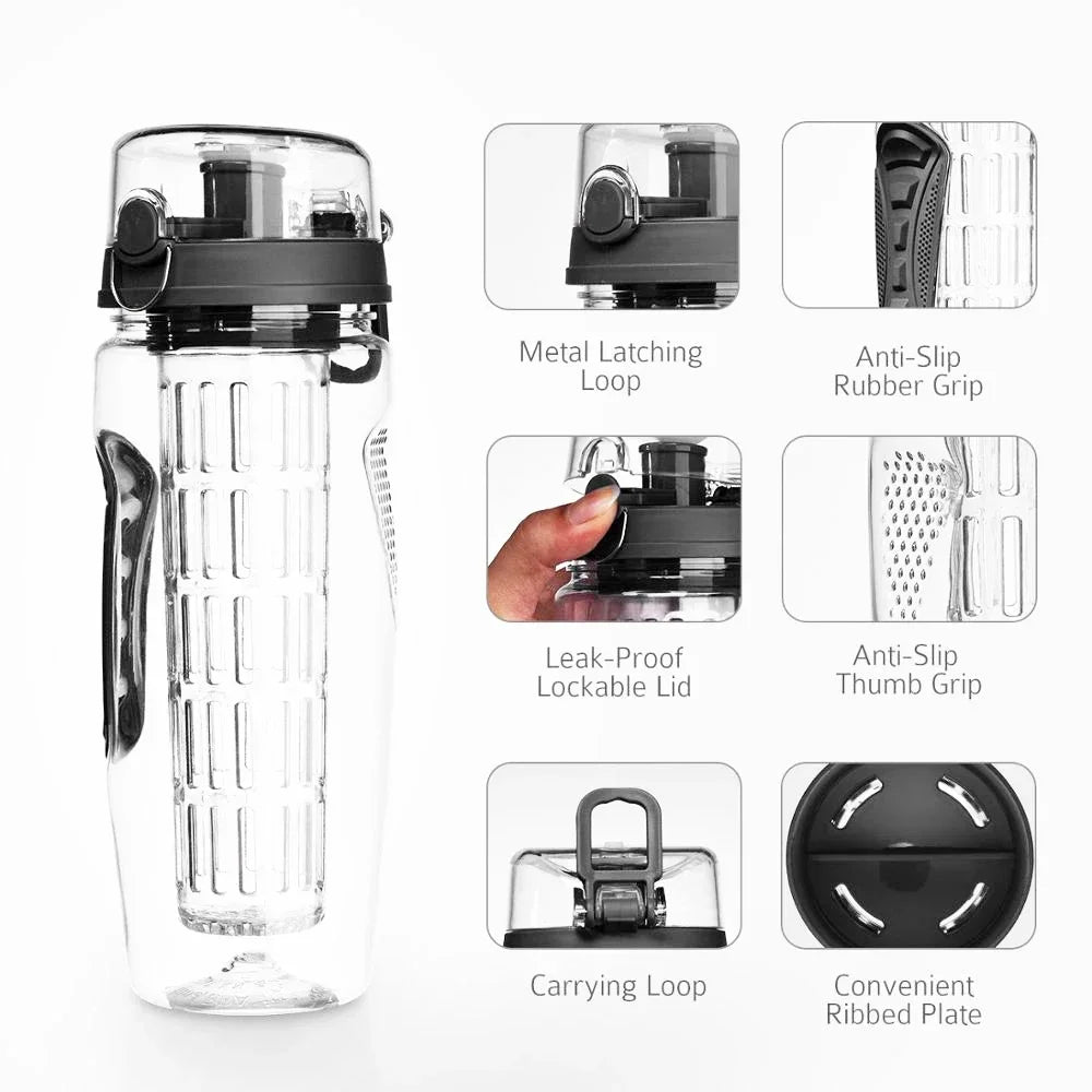 BPA-Free Fruit Infuser water Bottle