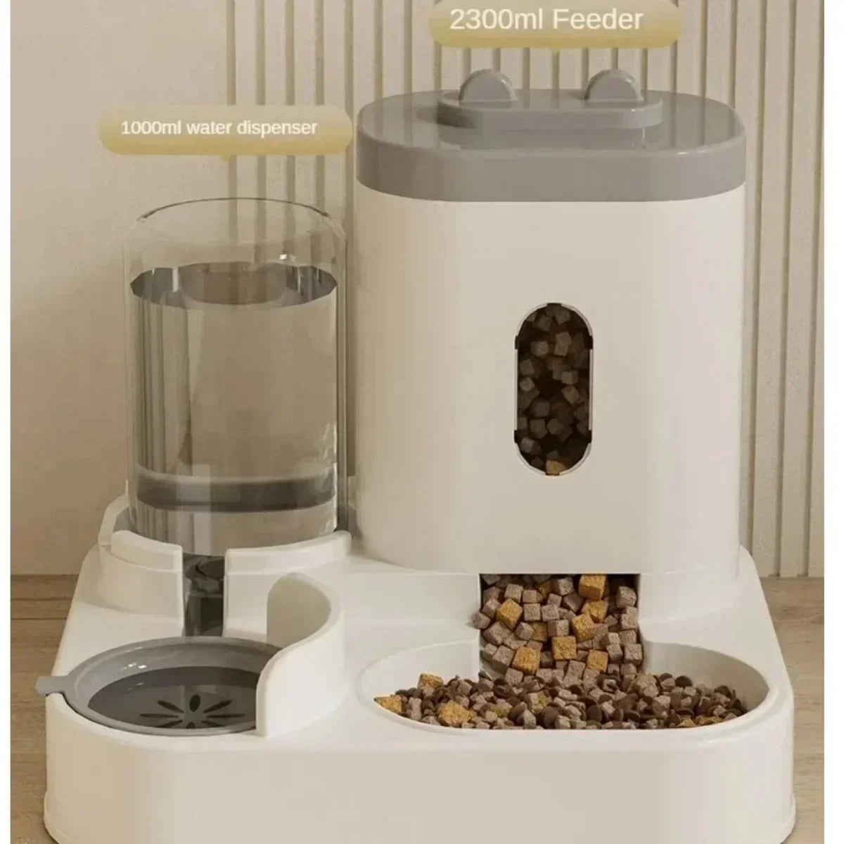 Automatic Pet Feeder with Fountain