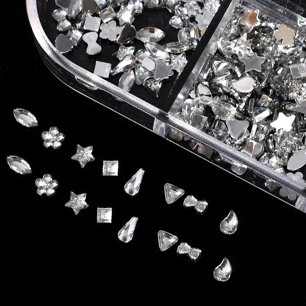 Mini Rhinestone Nail Art Kit