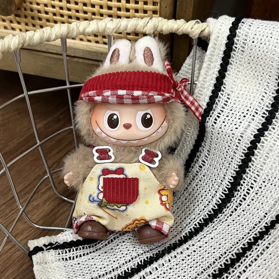 Labubu Christmas Strap Pants Set