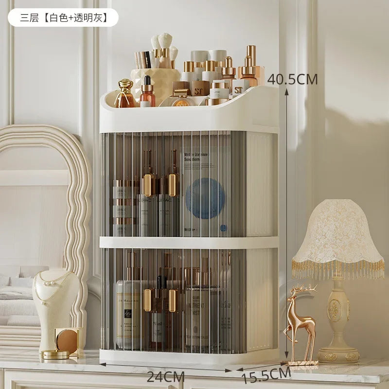 Luxury Dust-Proof Makeup Organizer