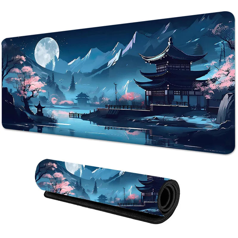 MRGLZY Sakura Scenery Gaming Mousepad