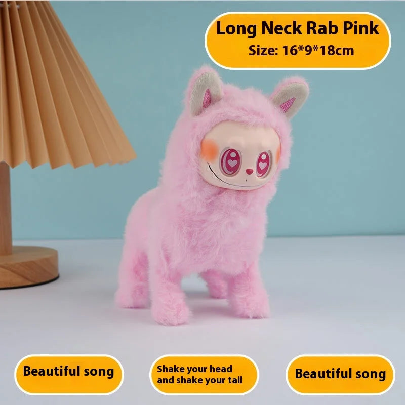 Electric Labubu Singing Glowing Plush Toy