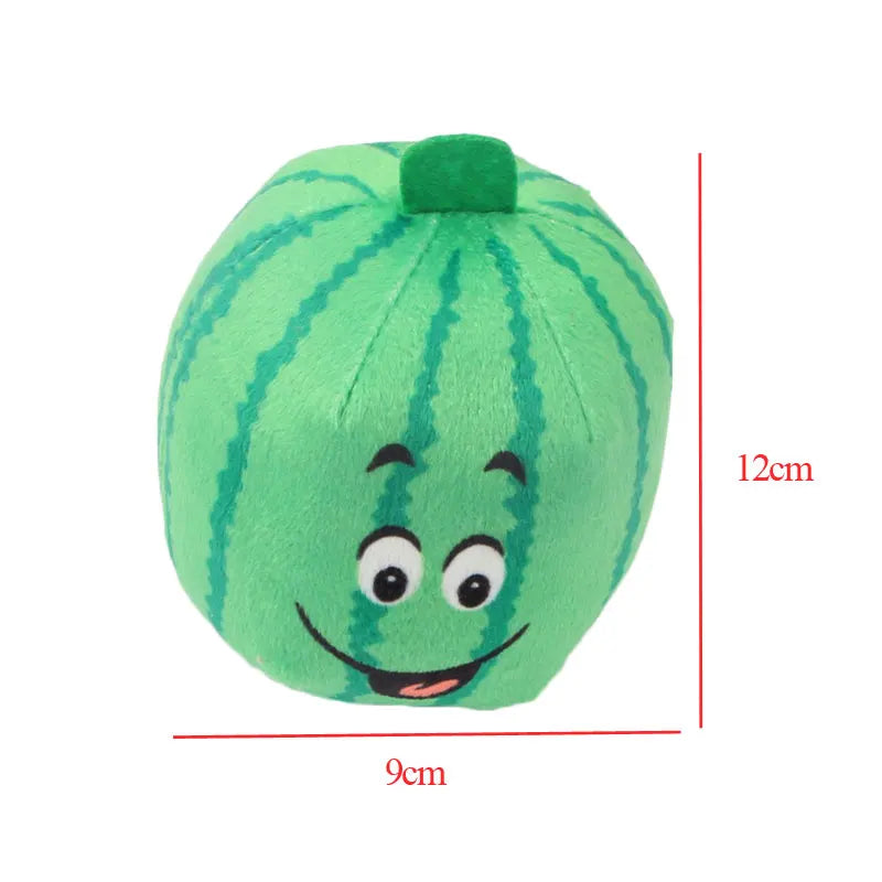 Cute Fruit Squeaky Dog Toy