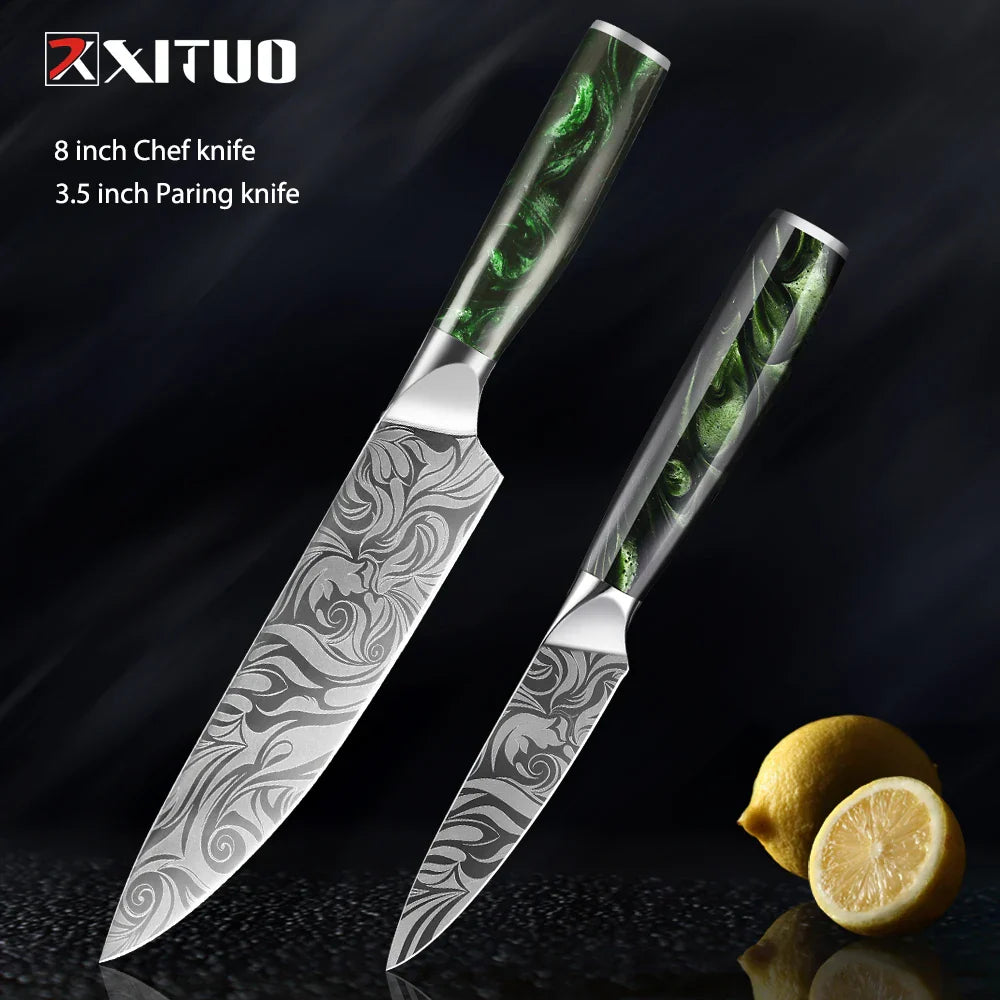 XITUO Stainless Steel Knife Set