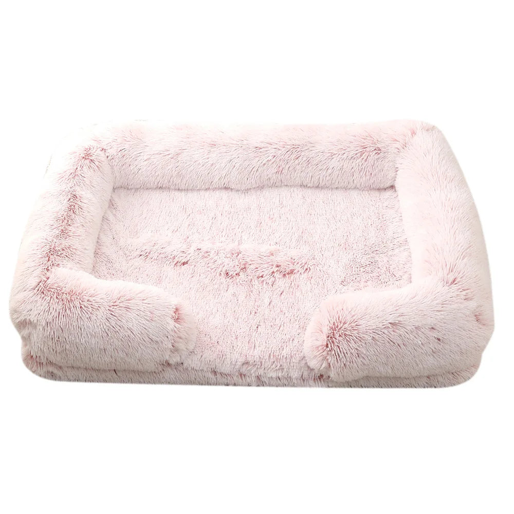 Half Surround Soft Pet Bed