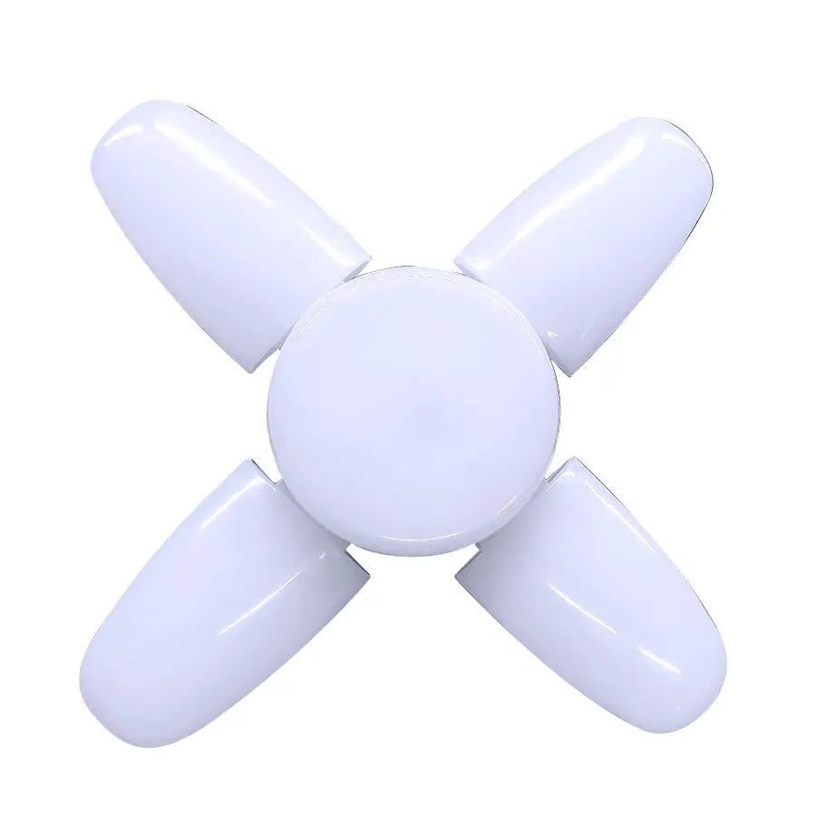E27 Foldable Fan LED Bulb
