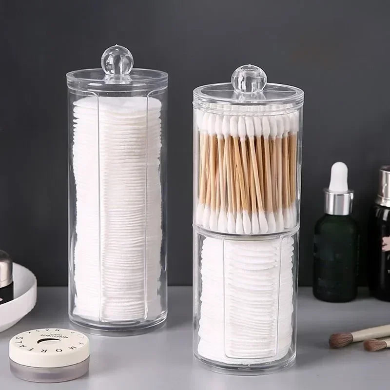 Cotton Swab Storage Organizer