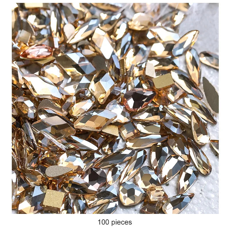 Luxury AB Crystal Nail Gems