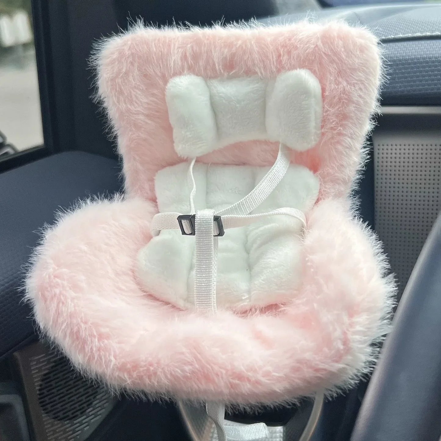 Labubu Doll Car Seat Decor