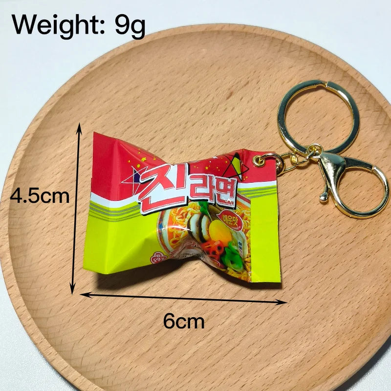 Mini Instant Noodles Keychain