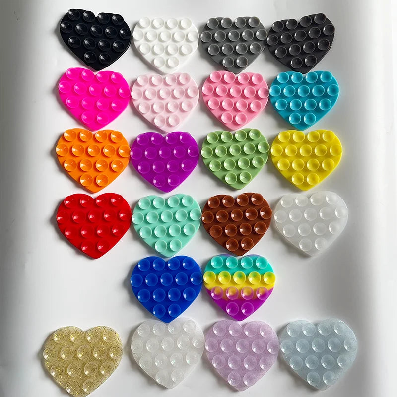 TUNEDEE Heart Shaped Phone Suction Holder