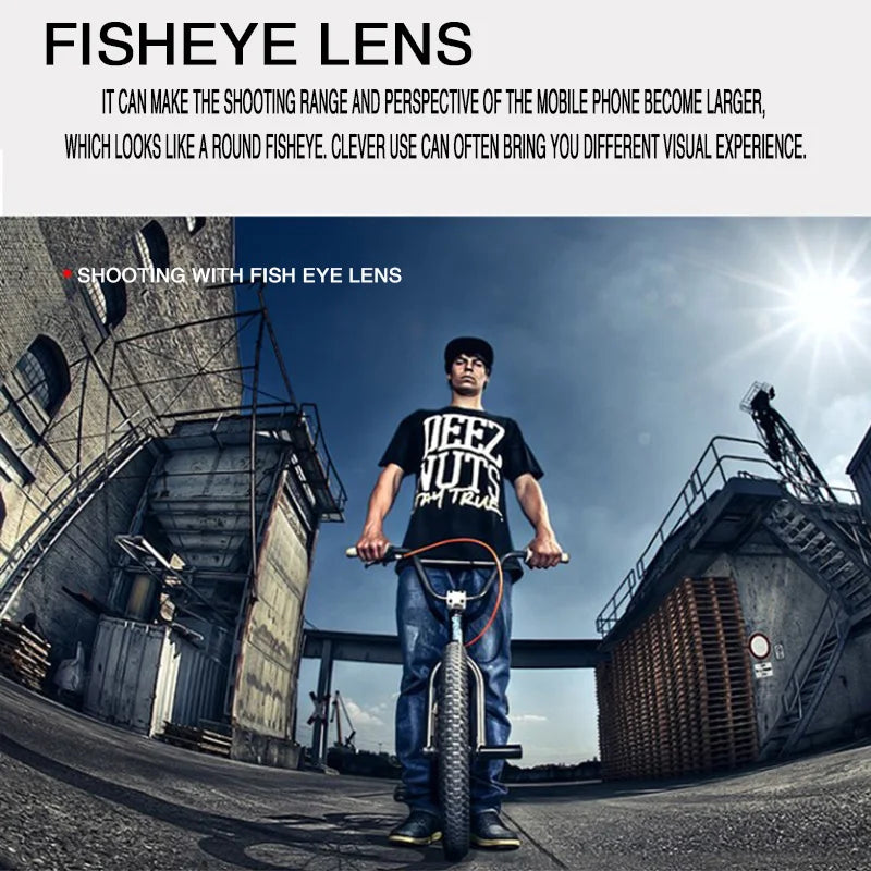 3-in-1 Fisheye Phone Lens