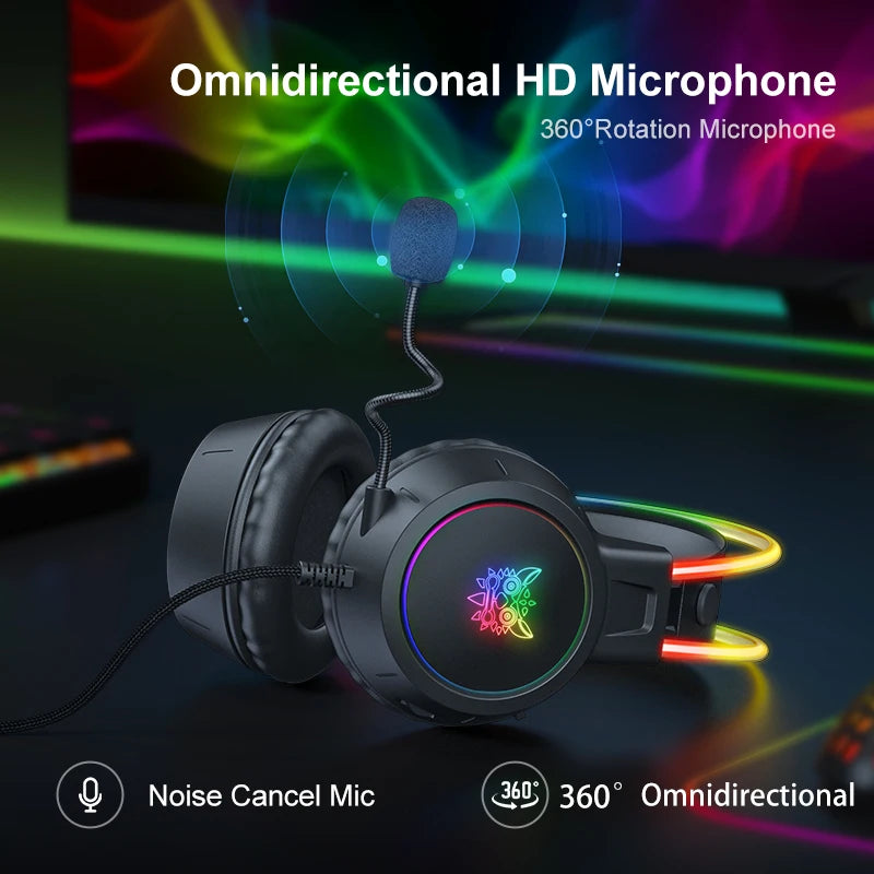 ONIKUMA RGB Gaming Headset