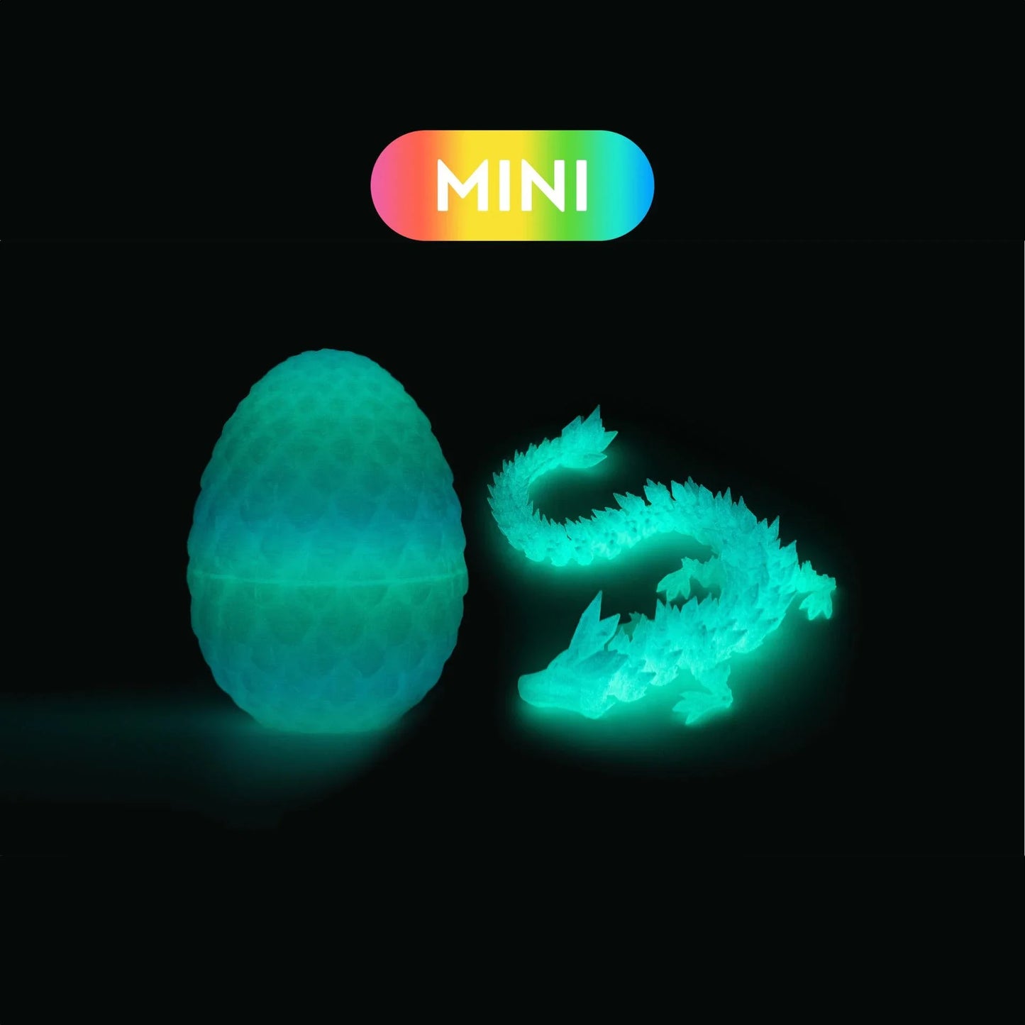 3D Printed Dragon Figurine