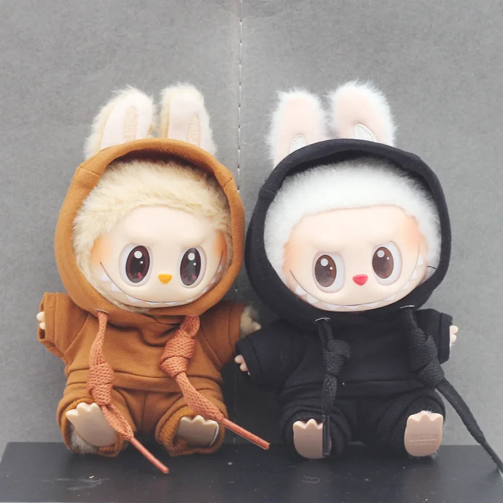 Labubu Denim Shorts Outfit Set