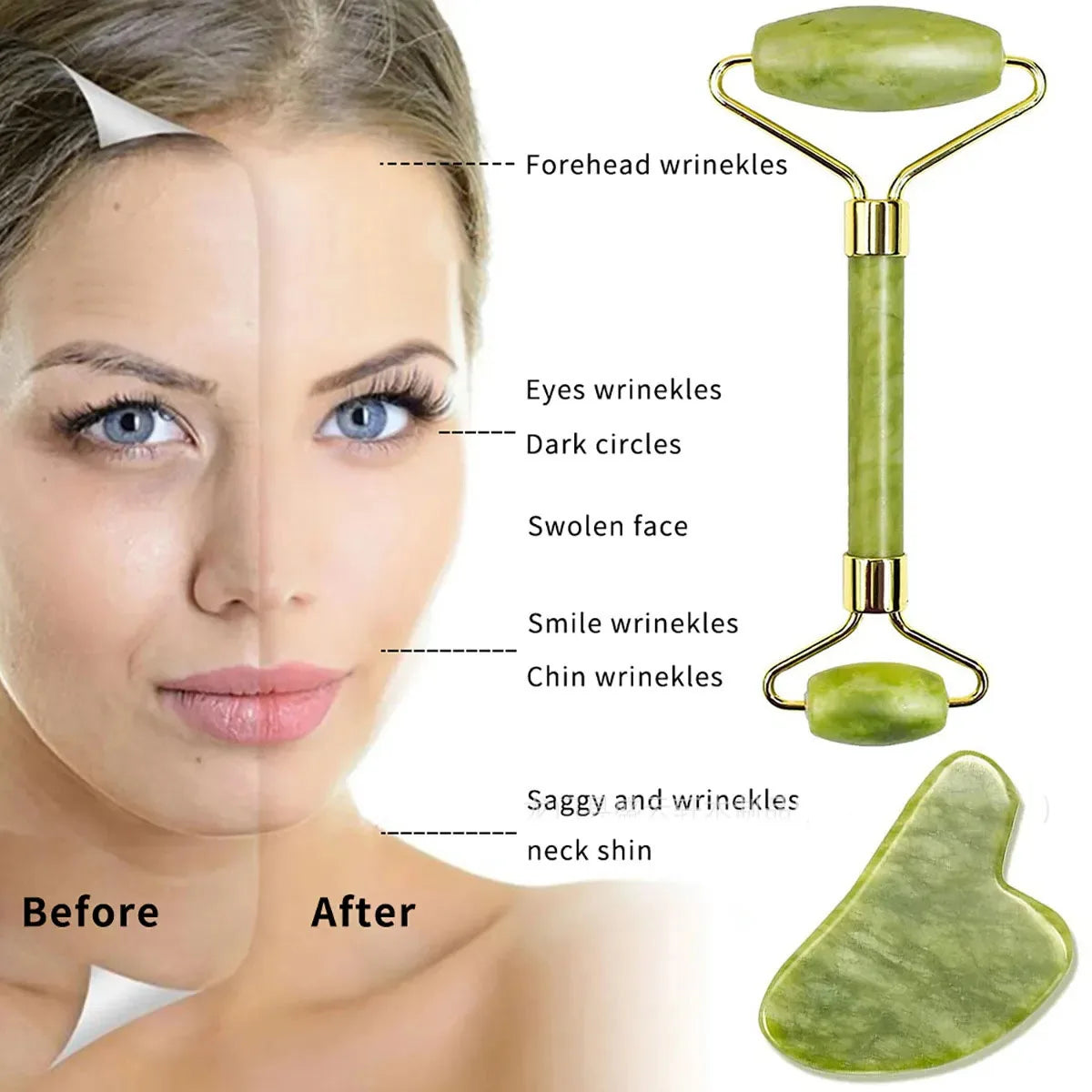 Gua Sha Facial Massage Set